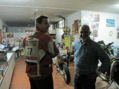 Gianni Codiferro con Franco PICCO, ufficiale Yamaha e 20 Dakar alle spalle
