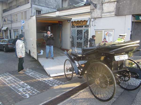 PAUGEOT T3 1893 - La prima auto circolante in Italia!